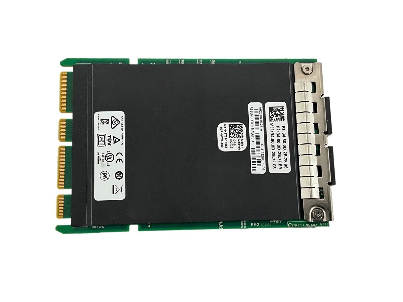 Dell QLogic Marvell Dual Port 10GbE RJ-45 FastLinQ CNA OCP 3.0 Ethernet Adapter