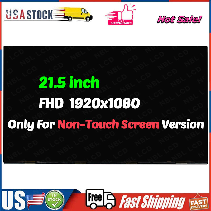 21.5" for Lenovo IdeaCentre AIO 520-22AST LCD Display Non-Touch Screen Panel FHD