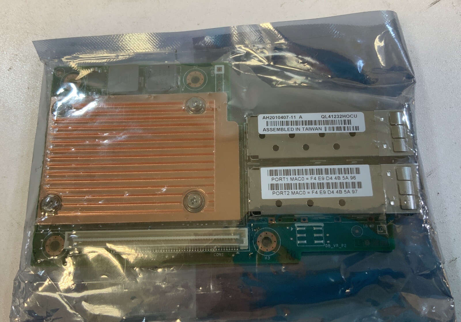 QLOGIC QL41232HOCU 10-25GbE SFP28 Network Adapter-Q6G