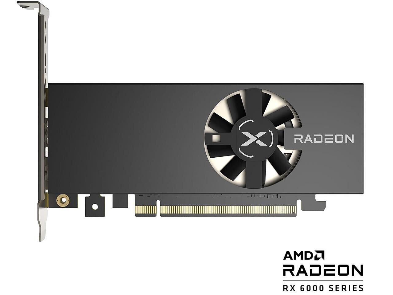 XFX Radeon RX 6400 4GB GDDR6 PCI Express 4.0 Low Profile Video Card RX-64XL4SFG2