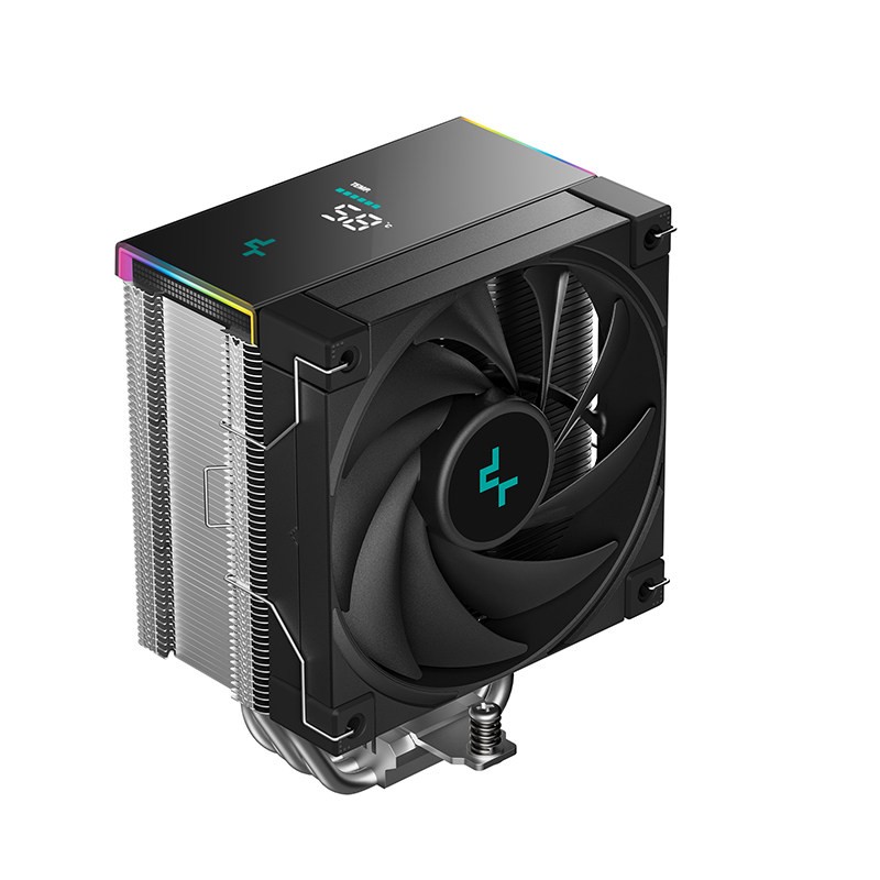 DeepCool AK500S SE Air CPU Heat Pipes Digital Temperature Display ARGB Fan