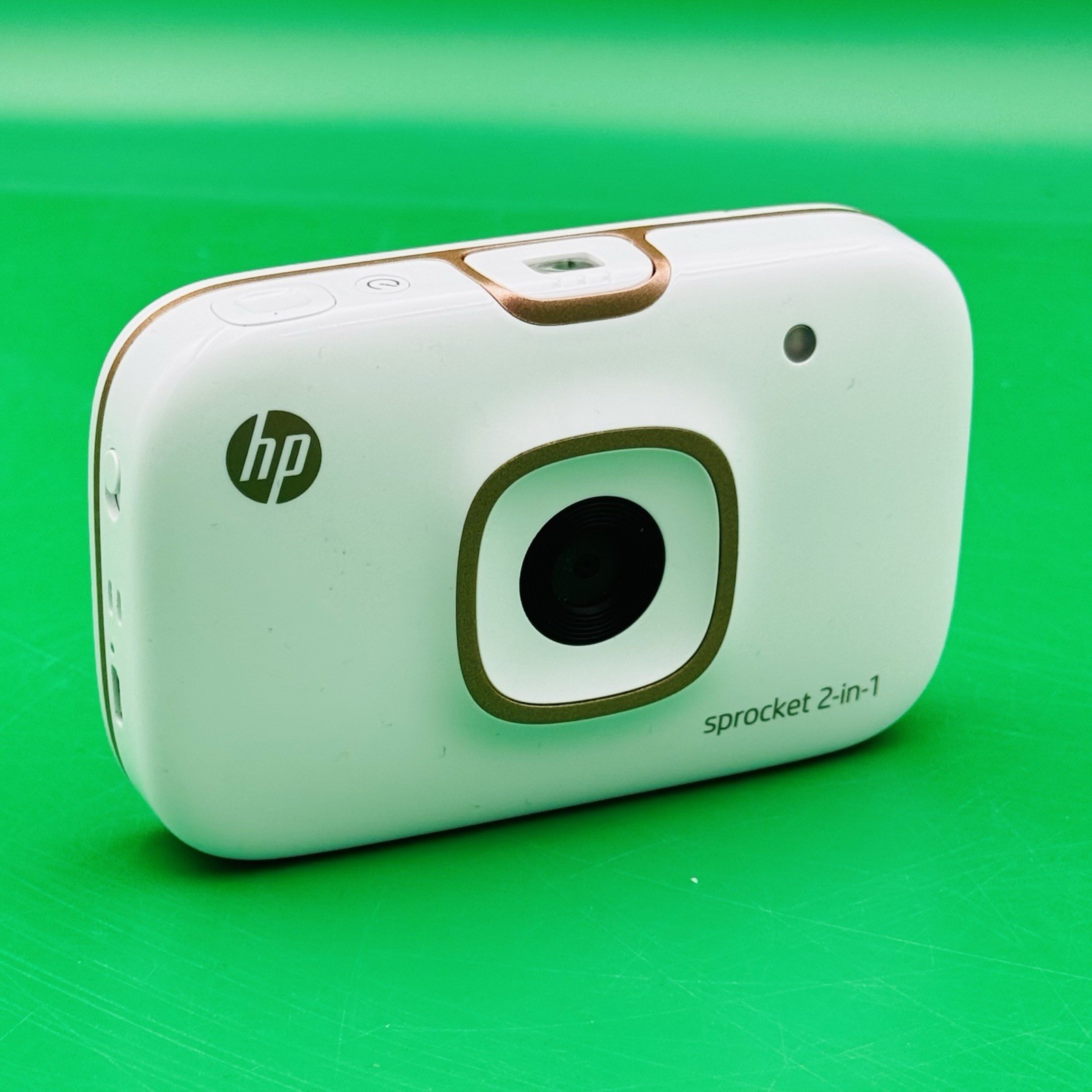 HP Sprocket 2-in-1 Instant Camera & Photo Printer White Rose Gold VCVRA-1714