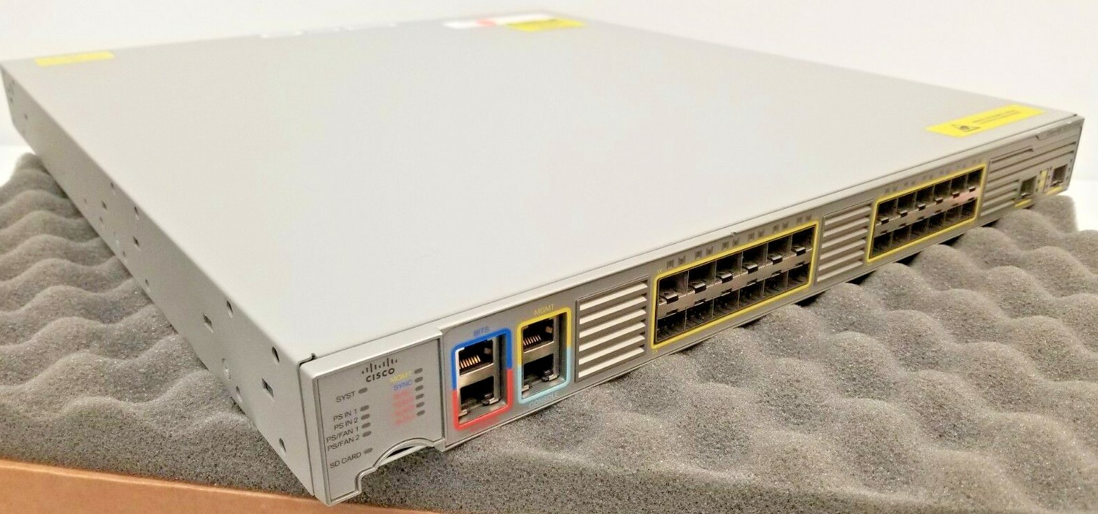Refurbished Cisco ME-3800X-24FS-M Ethernet Switch Router 24 GE SFP+2 10GE SFP+