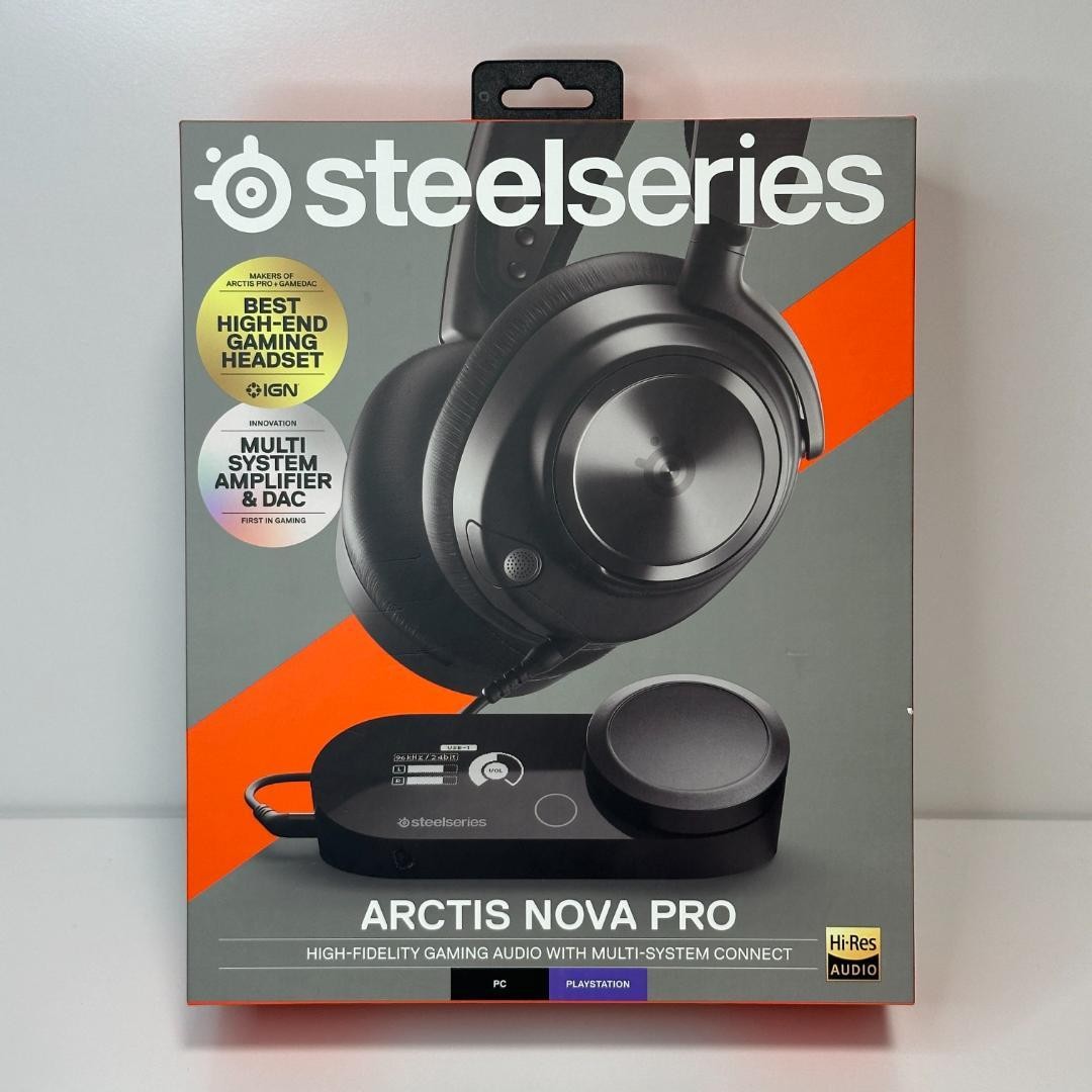 SteelSeries Arctis Nova Pro GameDAC Gaming Headset PC PS4 PS5 Unopened