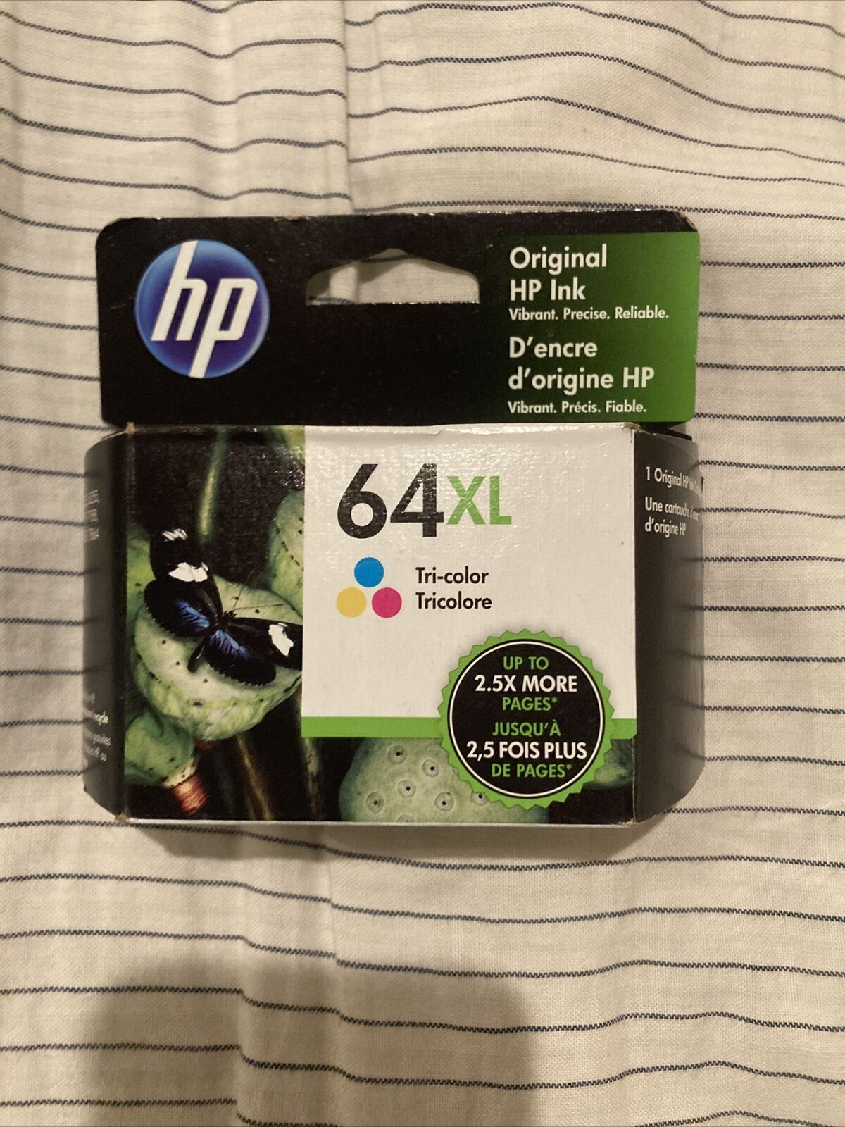 Sealed HP 64XL Tri Colors Ink Cartridges  EXP JUL 2023 - NEW SEALED