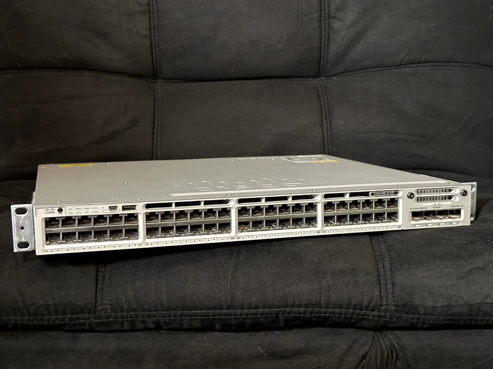 Cisco Catalyst 48 Port POE Switch with 1G SFP Module