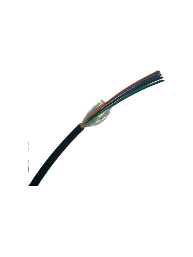 2000ft 6 Strand OM4 Multimode Indoor/Outdoor Riser Rated Fiber Optic Cable
