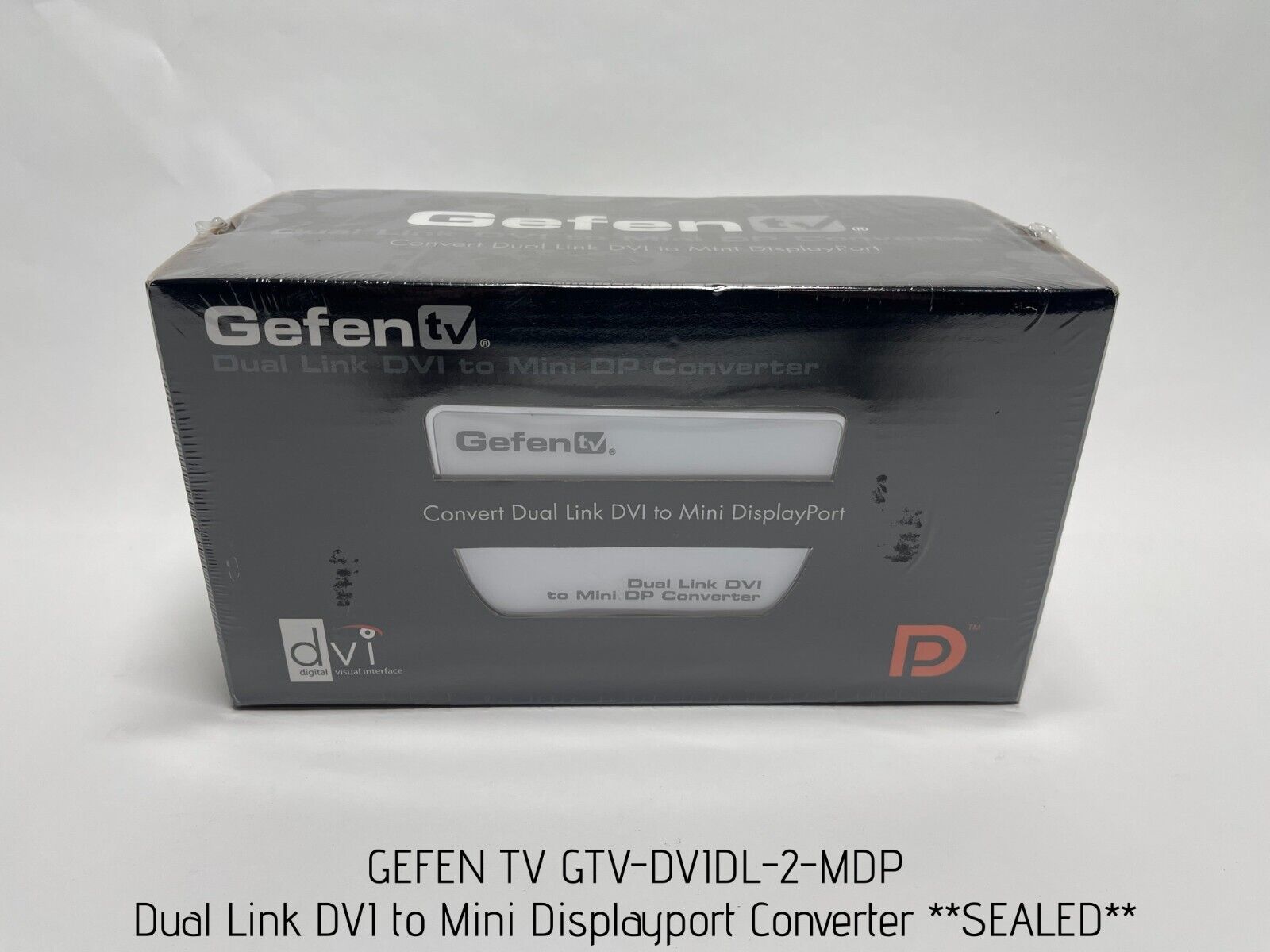 GEFEN TV GTV-DVIDL-2-MDP Dual Link DVI to Mini Displayport Converter **SEALED**