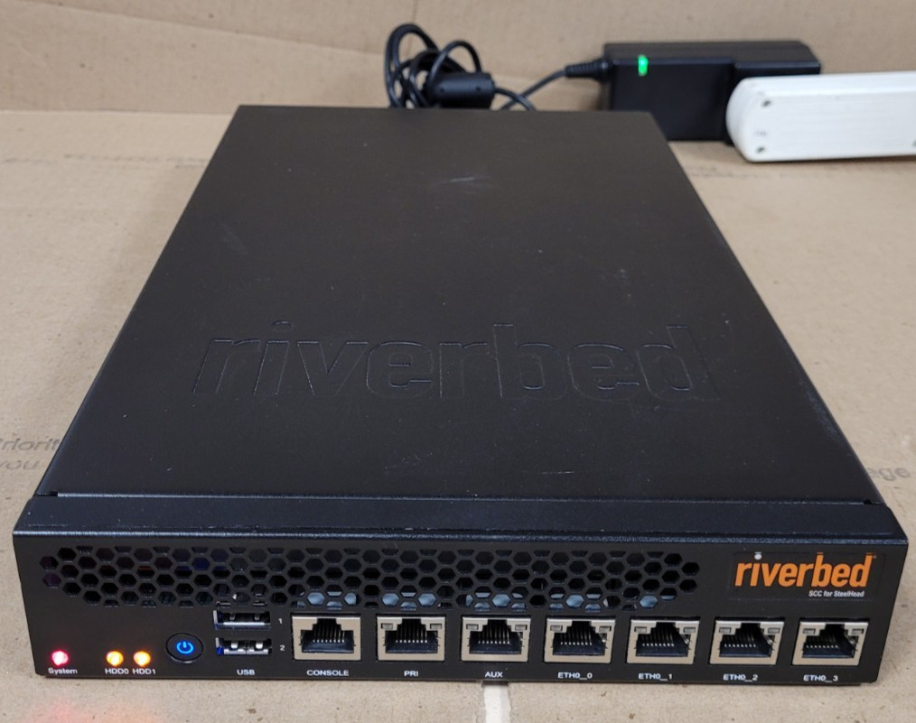 Riverbed SteelCentral Controller (SCC) 1000 (NO HDD, TURNS ON W/AC-ADAPTER)