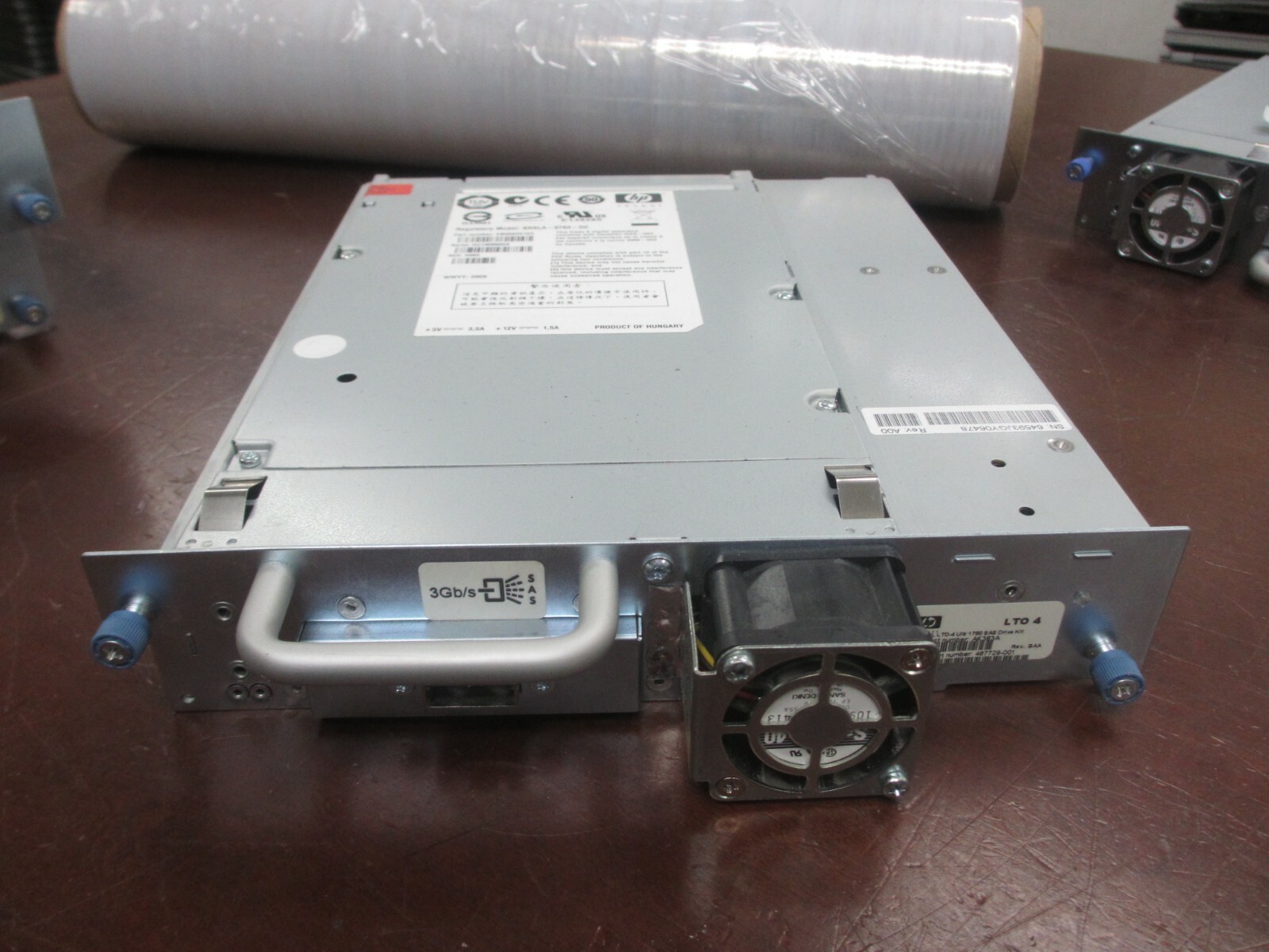 HP BRSLA-0703-DC EB668C LTO4 ULTRIUM INTERNAL TAPE DRIVE AK383A 467729-001