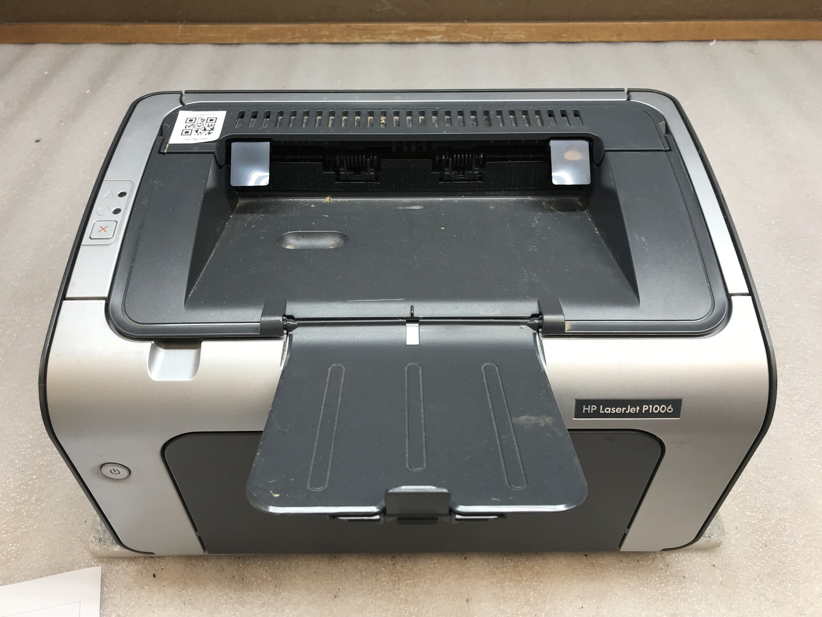 HP LaserJet P1006 Monochrome Laser Printer 15K Page Count Toner Included Tested