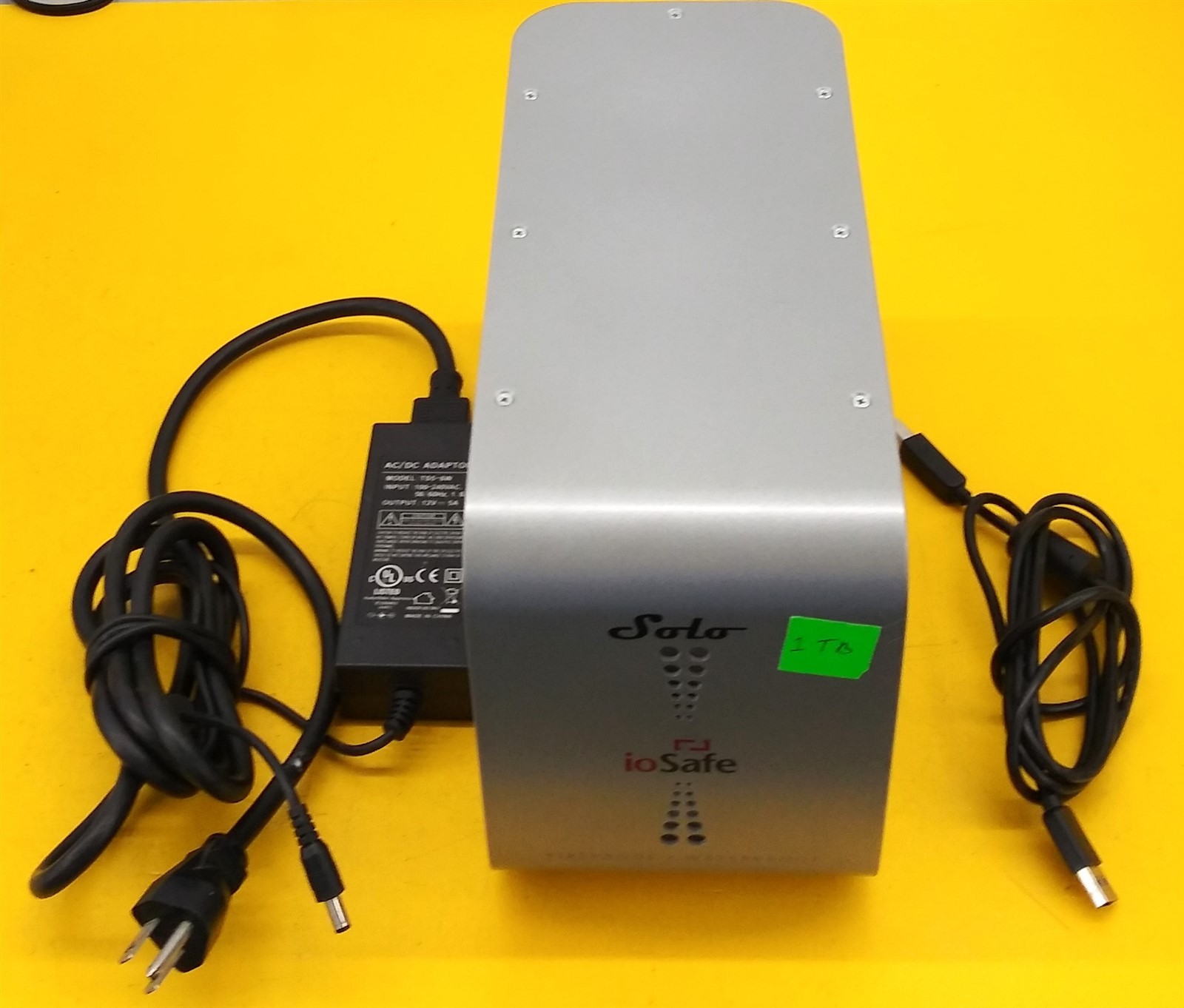 ⭐️⭐️⭐️⭐️⭐️ IOSafe Solo SL1000GBUSB20 1TB Disaster Proof External Hard Drive