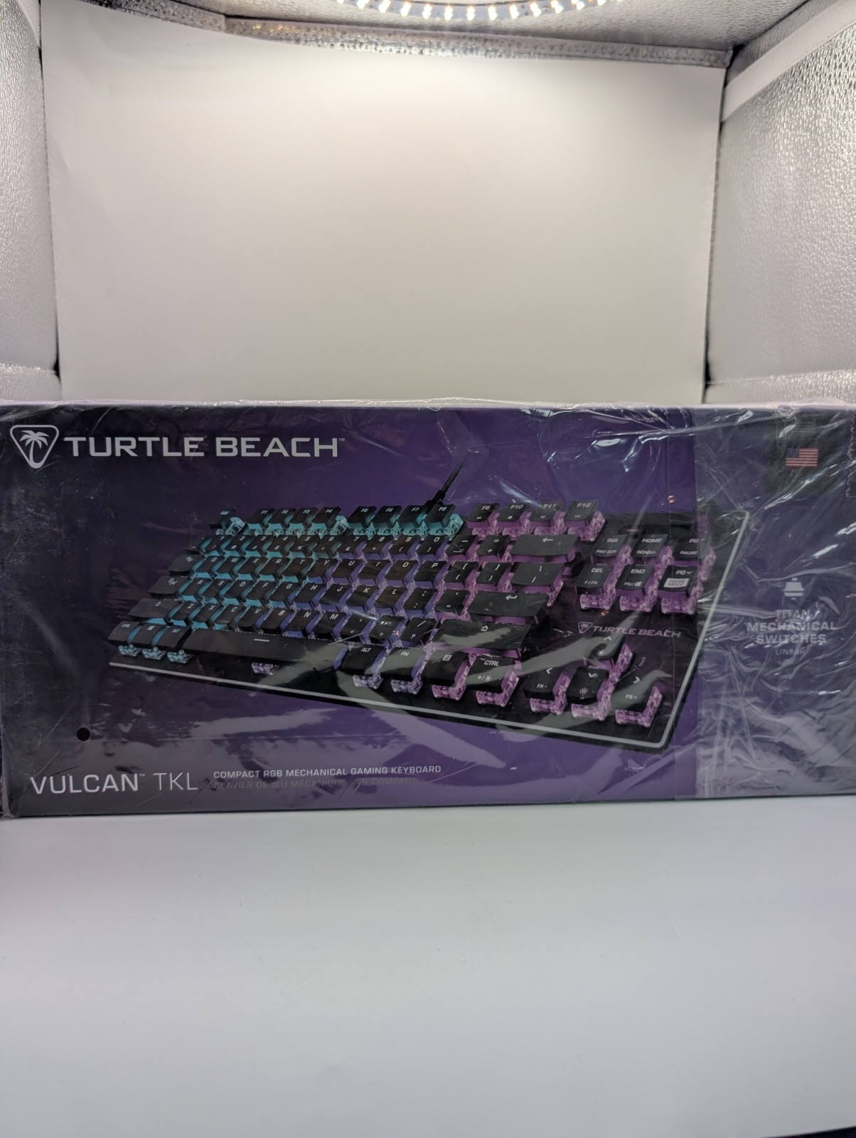 Turtle Beach Vulcan TKL Compact RGB Mechanical Gaming Keyboard - SEALED (NEW)