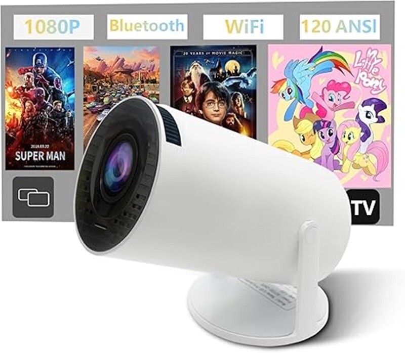 HY300 mini projector, portable projector, outdoor party projector, smart project