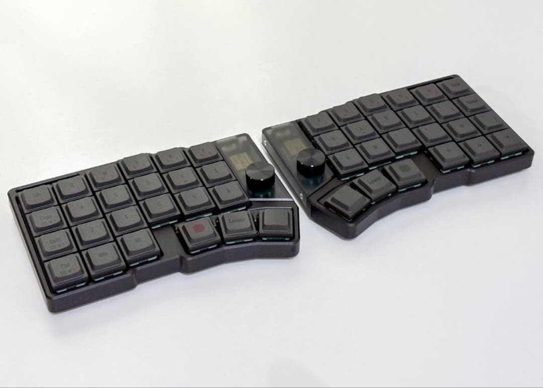 Cornix LP Wireless Split Mechanical Keyboard Black Unused