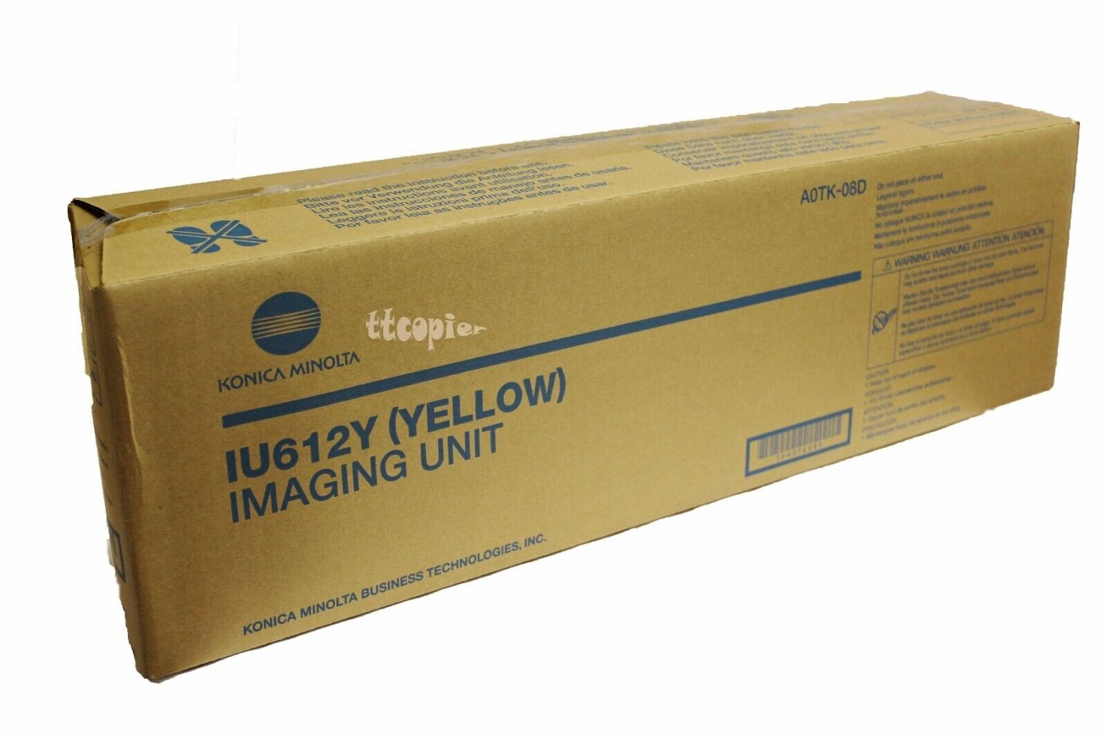 Konica Minolta IU612Y A0TK08D Yellow Imaging Unit Bizhub C452 C552 C652