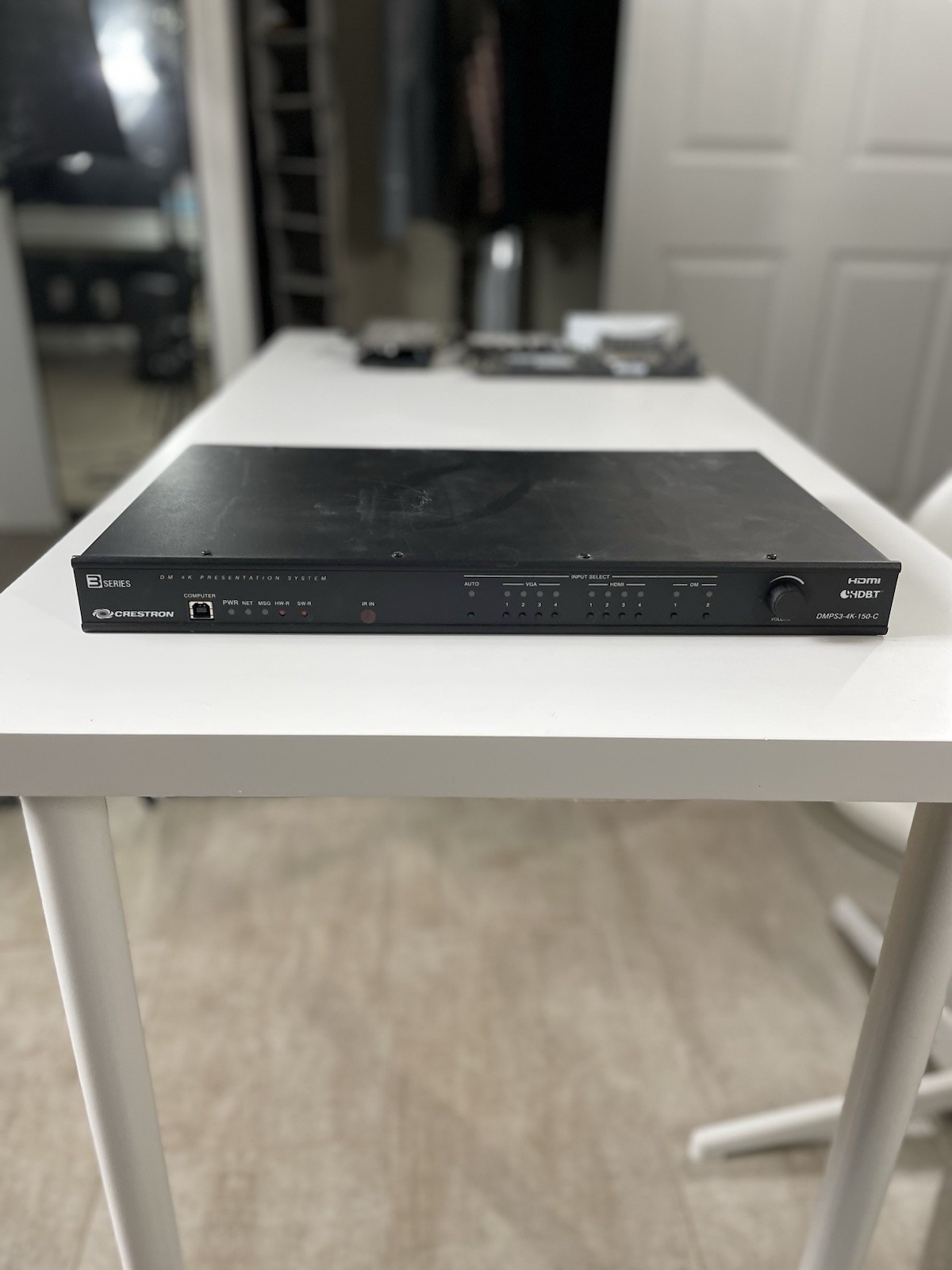 Crestron DMPS3-4K-150-C 4K Digital Media Presentation System Auto Switcher