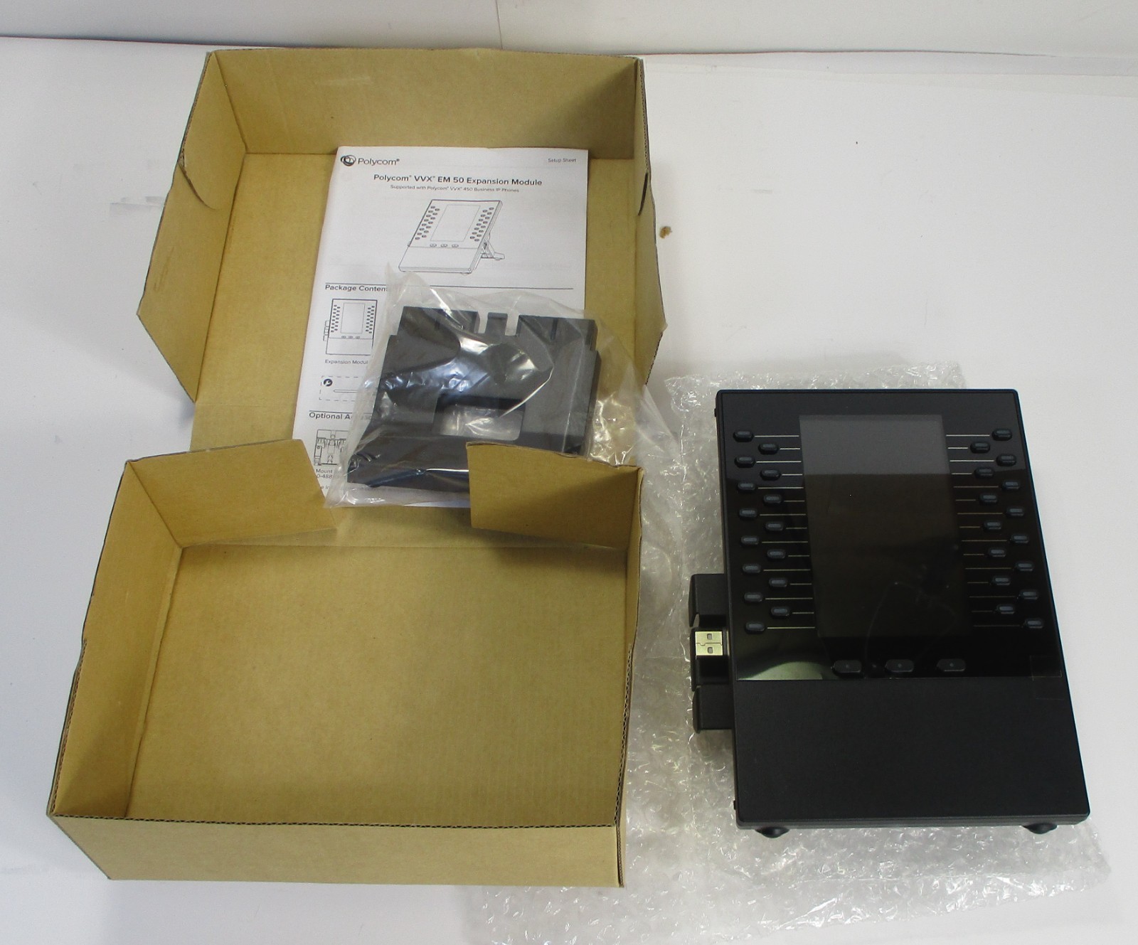 Open Box - Polycom VVX EM50 Expansion Module