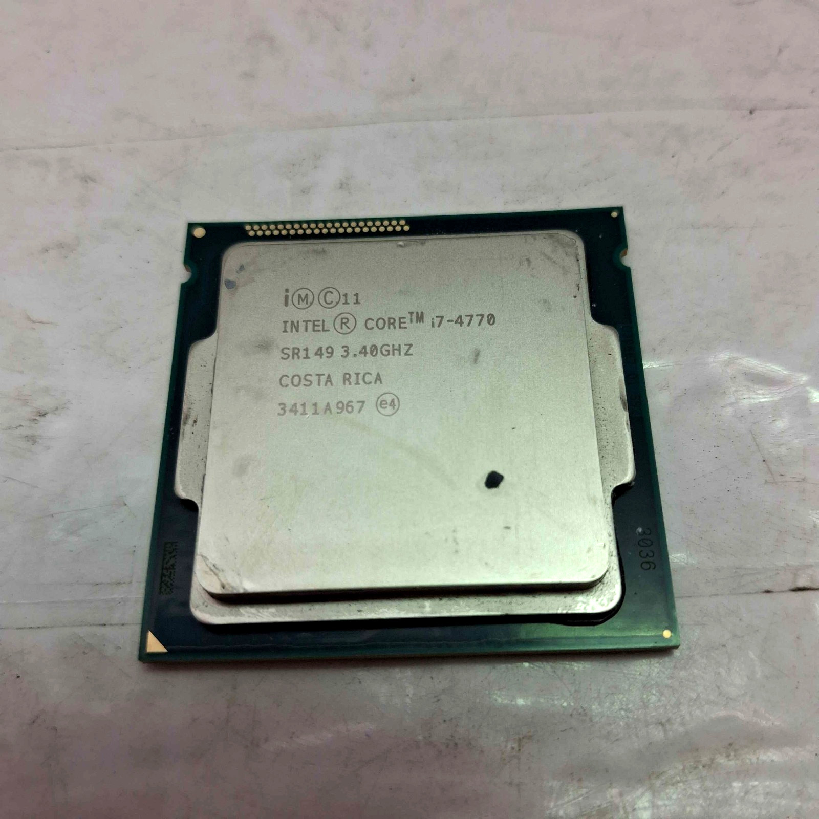 Intel Core i7-4770 3.40GHz LGA 1150 SR149 Quad Core CPU Processor 4C/8T ^