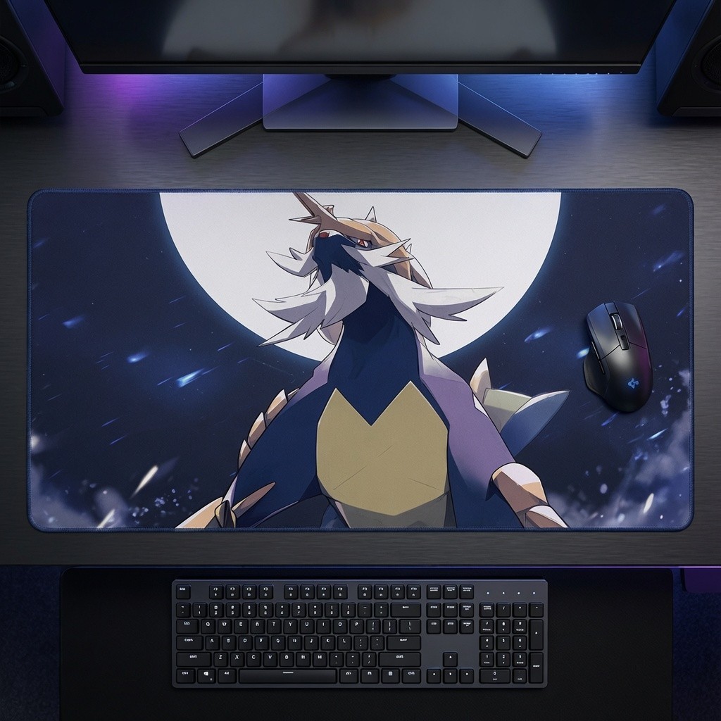 Pokémon Samurott Custom Desktop Table Playmat TCG Card CCG Mat Pad Mousepad 24"
