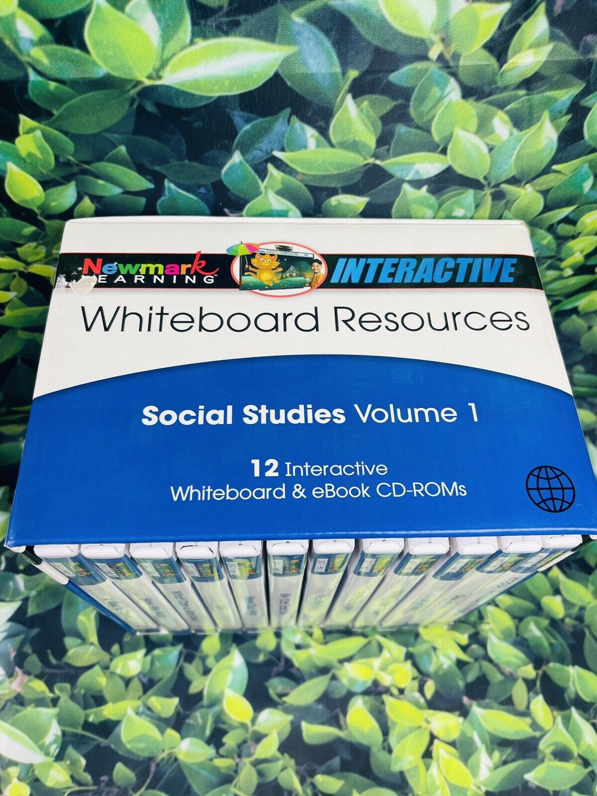 Newmark Learning Interactive Whiteboard 12 CD ROMs Social Studies Home School