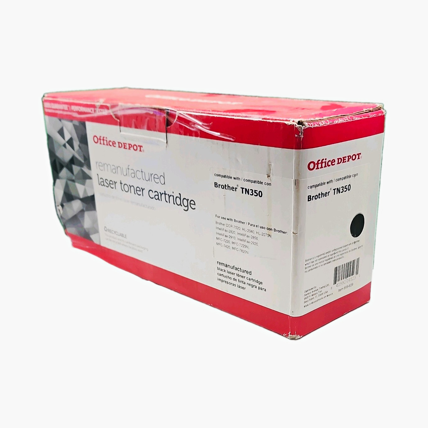 Office Depot Black Laser Toner Cartridge for Brother TN350