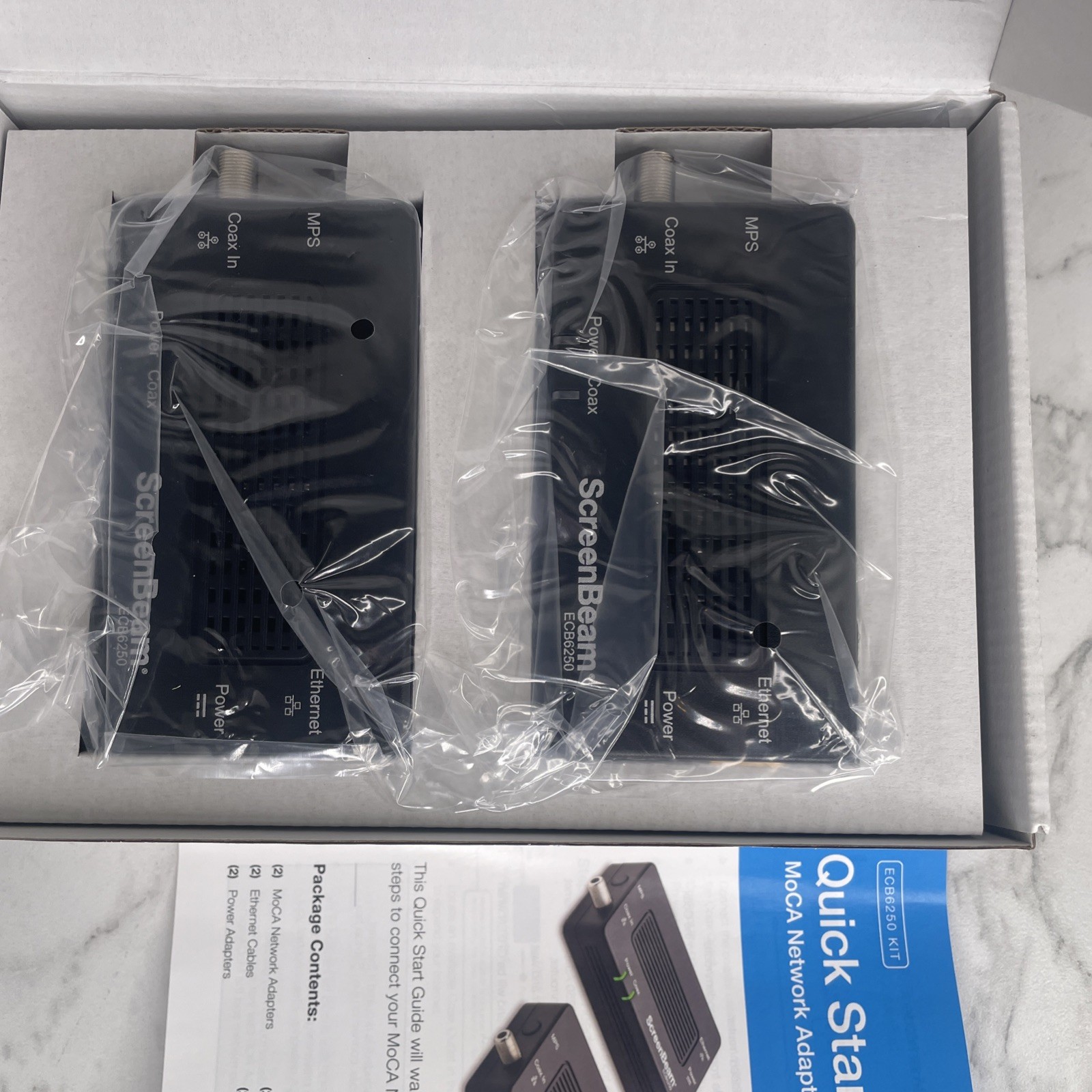 ScreenBeam ECB6250 Network Adapter Starter Kit MoCA A5