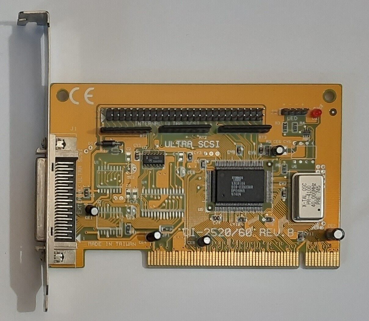 Centos CI-2520 PCI SCSI Controller (Symbios Logic 53C810A, Retro, 1997)