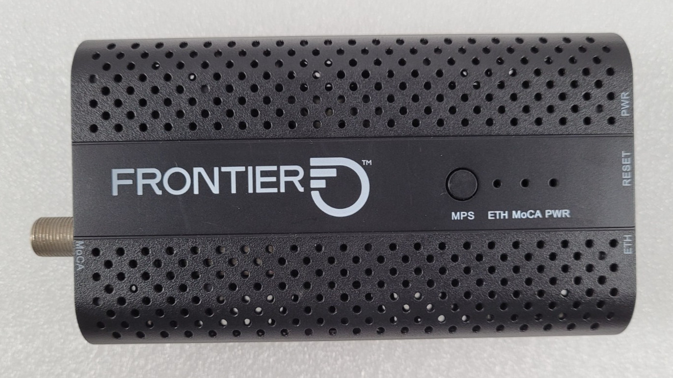 LOT 20 Frontier FCA252 2.5GigE MoCA 2.5 Network Adapter – No Power Supply