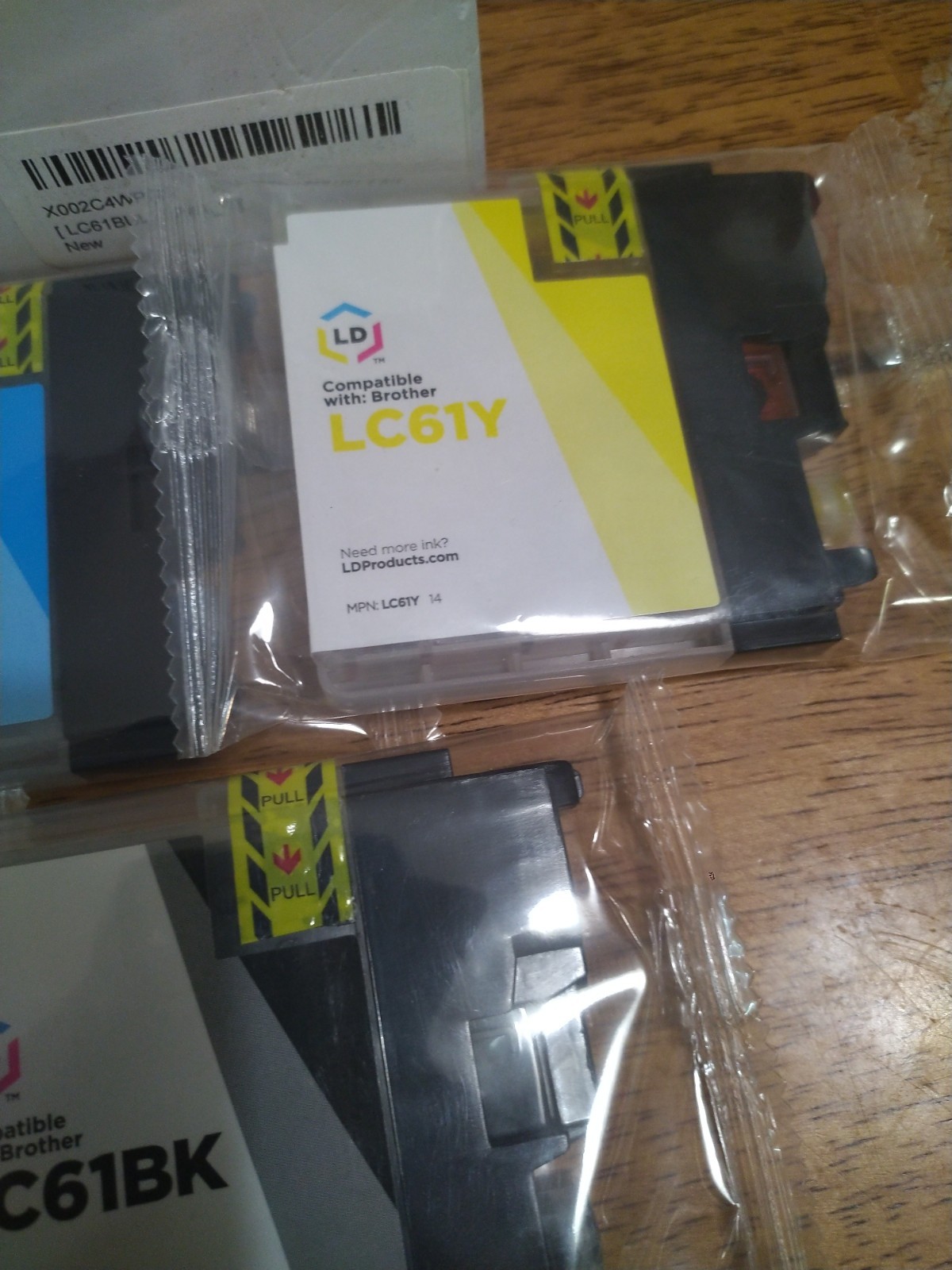 Lot of 17 Brother LC 61 And LC 11/16 Printer Ink Cartridges