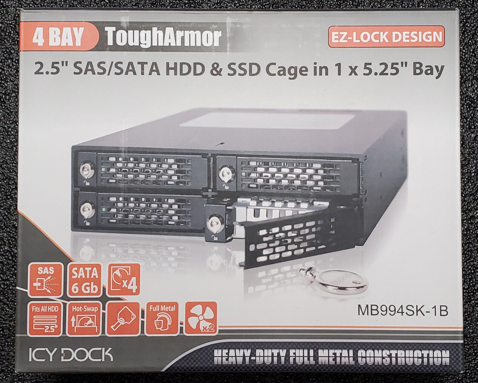 ToughArmor MB994SK-1B Metal 4x2.5
