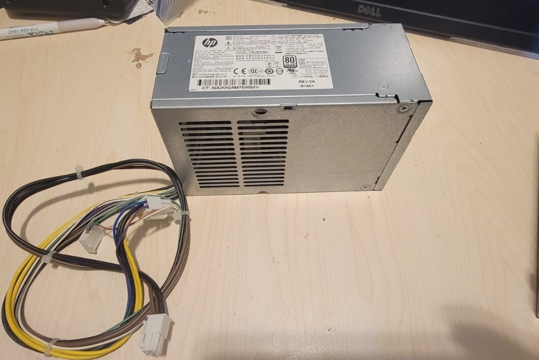 HP Elitedesk 600 800 ProDesk Power Supply 240W EPA92 Ent13 702307-001 702309-002