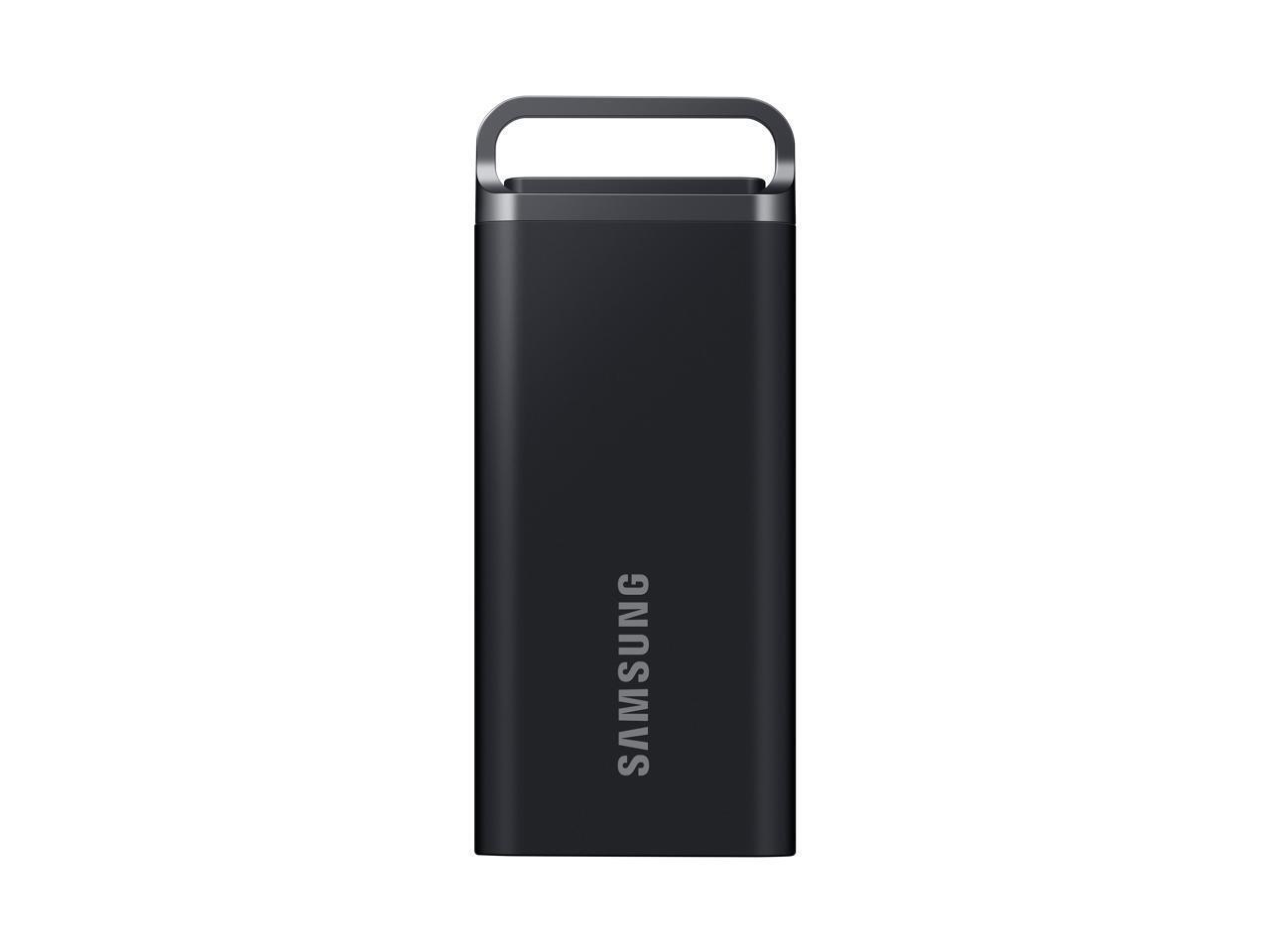 SAMSUNG T5 EVO Portable SSD 8TB Black, Up-to 460MB/s,  USB 3.2 Gen 1, Ideal use