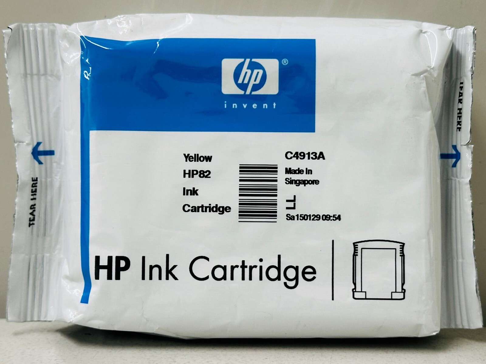 New Genuine HP 82 Yellow 69ml Ink Cartridge
