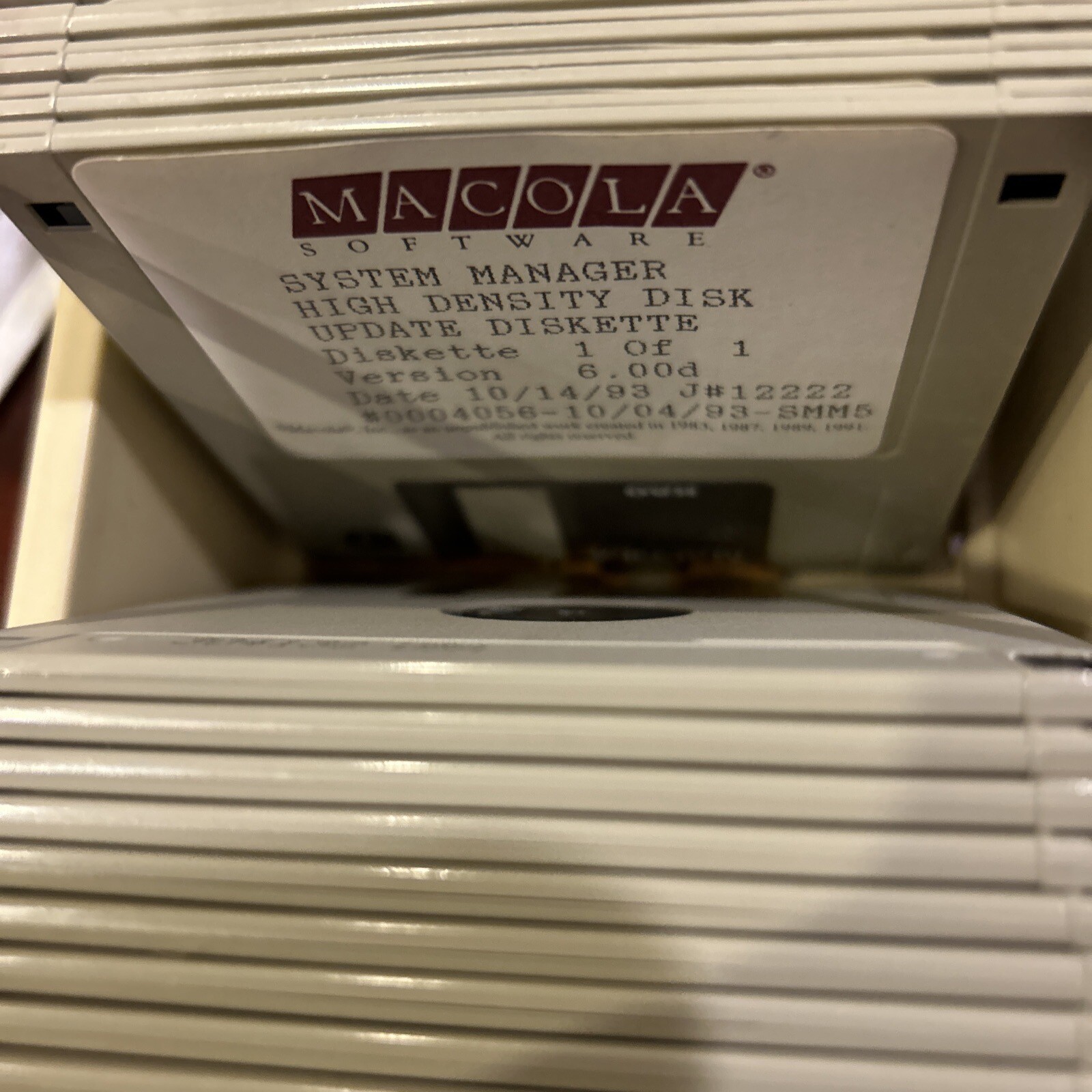 AUTHENTIC BRAND NEW UNUSED MACOLA  ERP 6.0 Complete. SW & Object Code.60+Disks