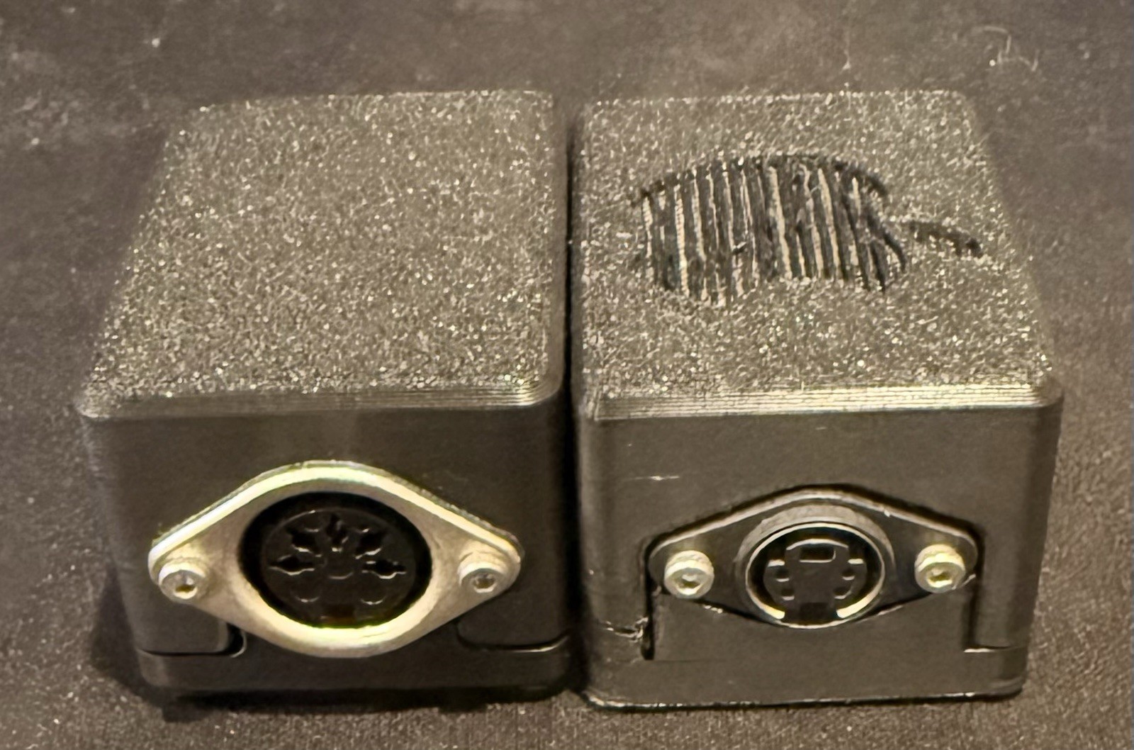 2-PACK: DIN5 XT AT + ADB Vintage Keyboard Soarers Converter QMK VIAL USB-C
