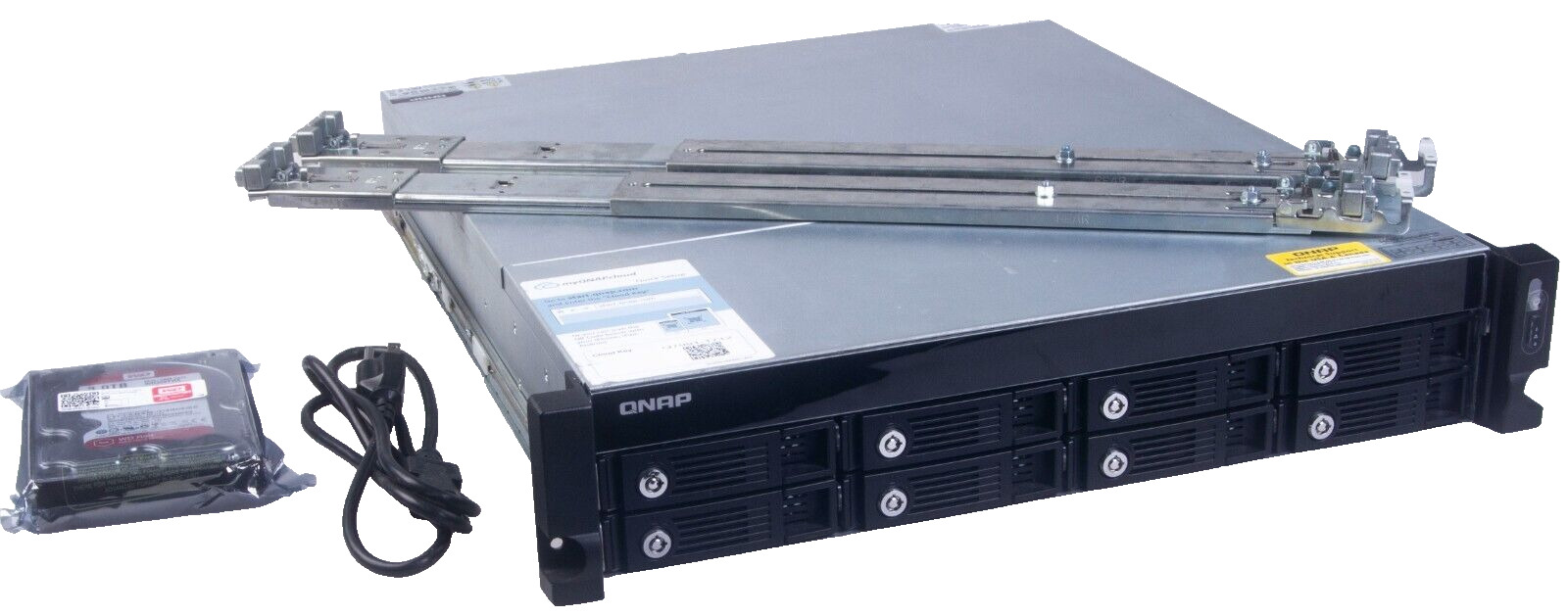 QNAP TVS-871U-RP QTS NAS 8-Bay 24TB High Performance Unified Storage w/ Drives