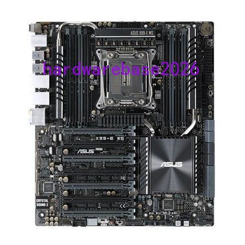 ASUS X99-E WS Sever Motherboard LGA2011-V3 Intel X99 DDR4 E5 2600 V3V4 CORE I7