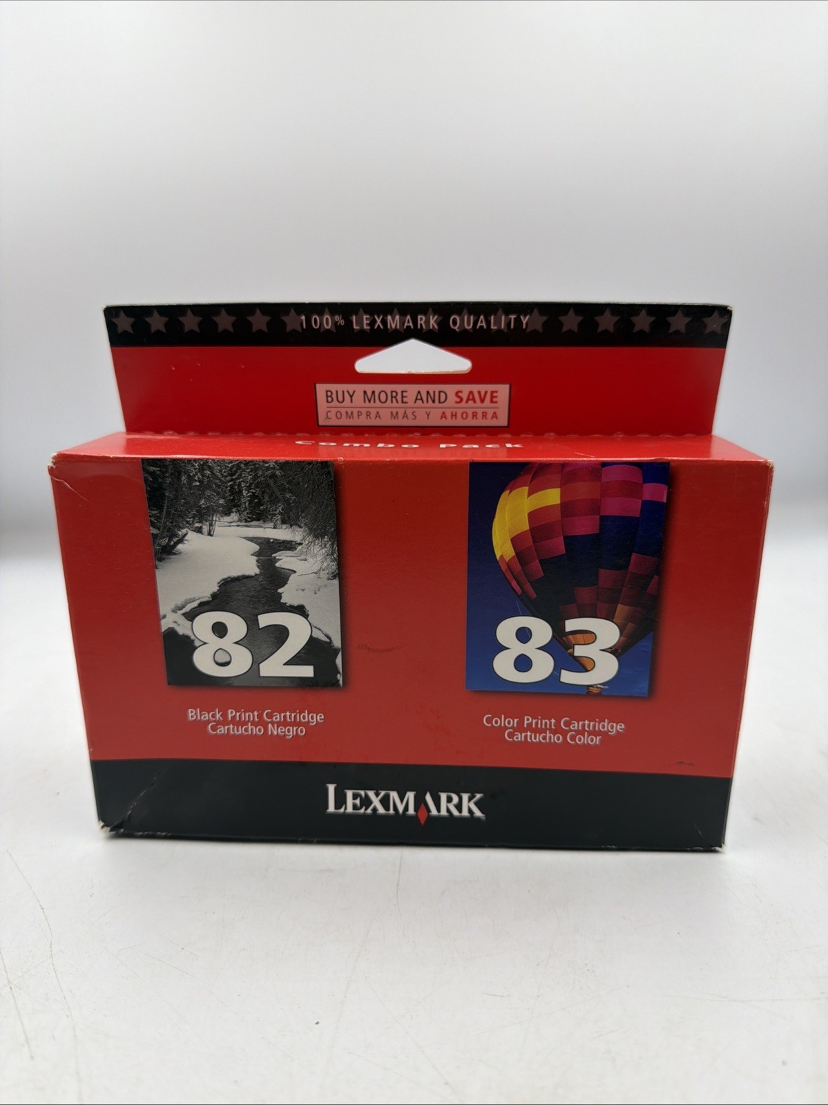 Genuine Lexmark 82 Blk 83 Color Print Cartridge for X5150 X6150 X6170, Z55, Z65