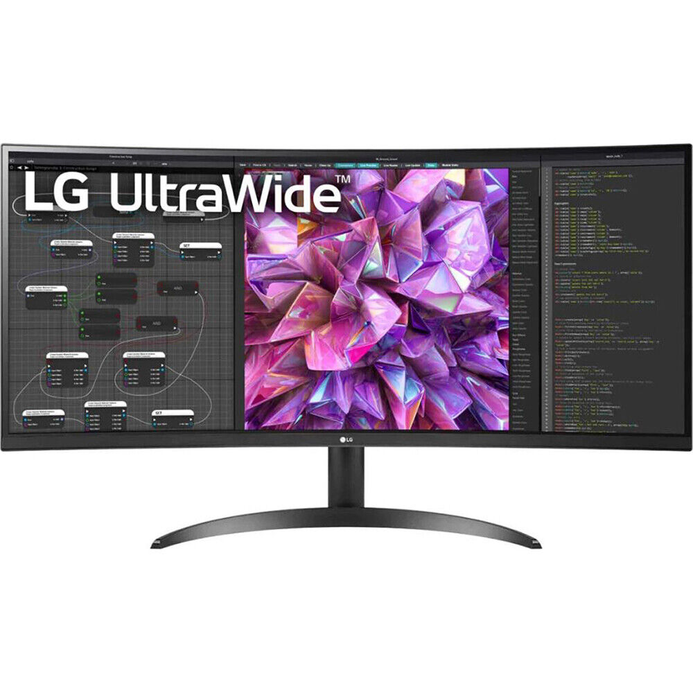 LG 34WQ60C-B  34 21:9 Curved UltraWide QHD (3440 x 1440) IPS Monitor