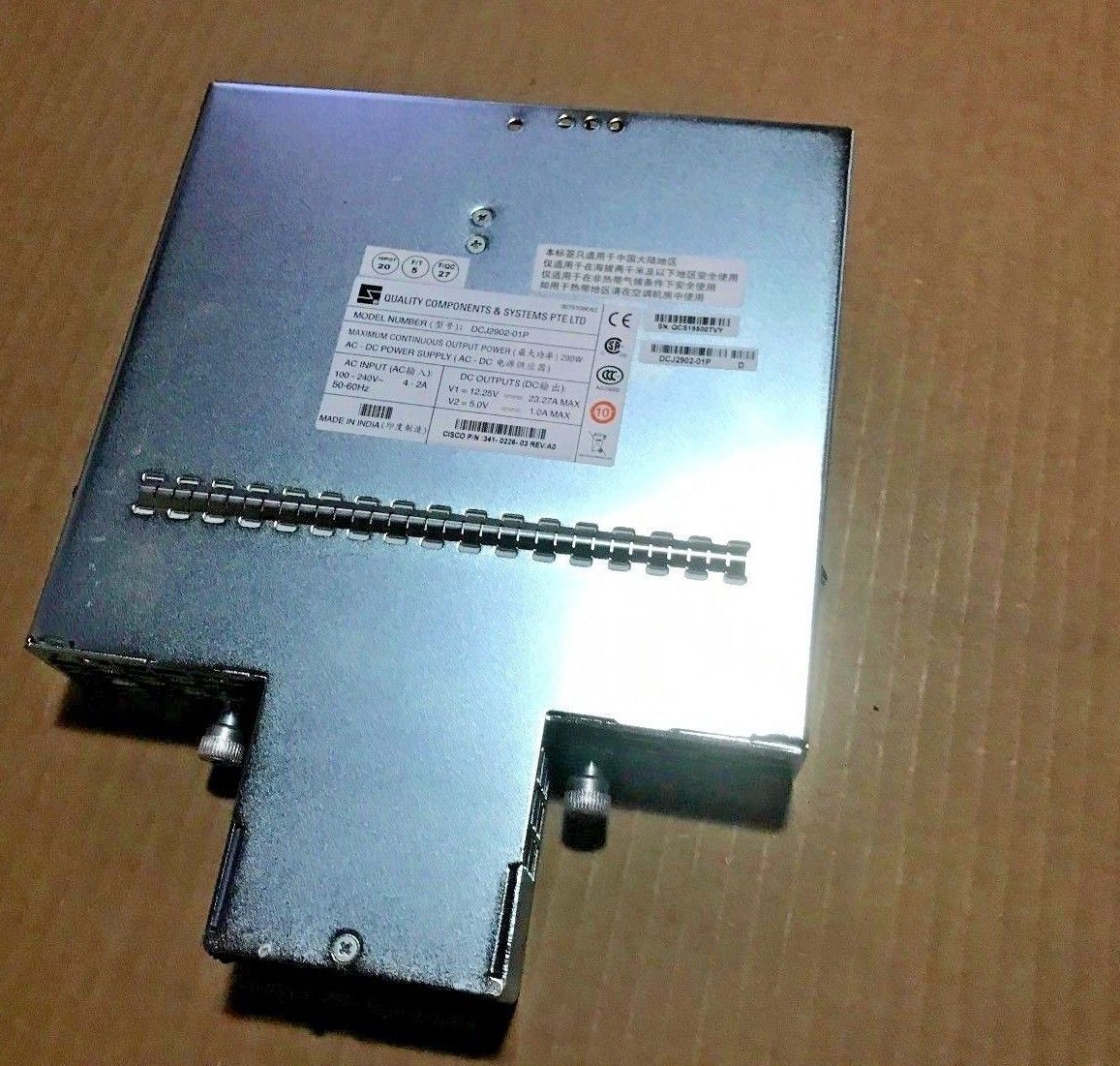 CISCO PWR-2921-51-POE AC Power Supply for Cisco 2921/2951 Fully Tested
