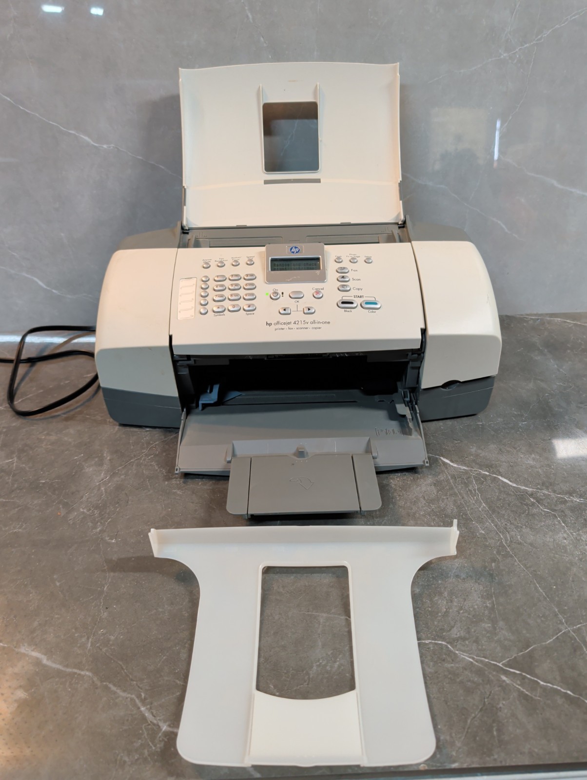 Vintage HP OfficeJet 4215v All-In-One Printer Scanner Fax Copier Powers On