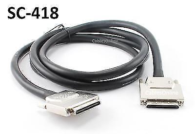 6ft SCSI-5 VHDCI-68 (0.8mm) Male/Male 68-Pin Cable, CablesOnline SC-418