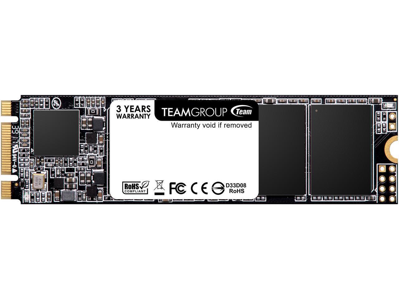 TEAMGROUP MS30 512GB with SLC Cache 3D NAND TLC M.2 2280 SATA III 6Gb/s Internal