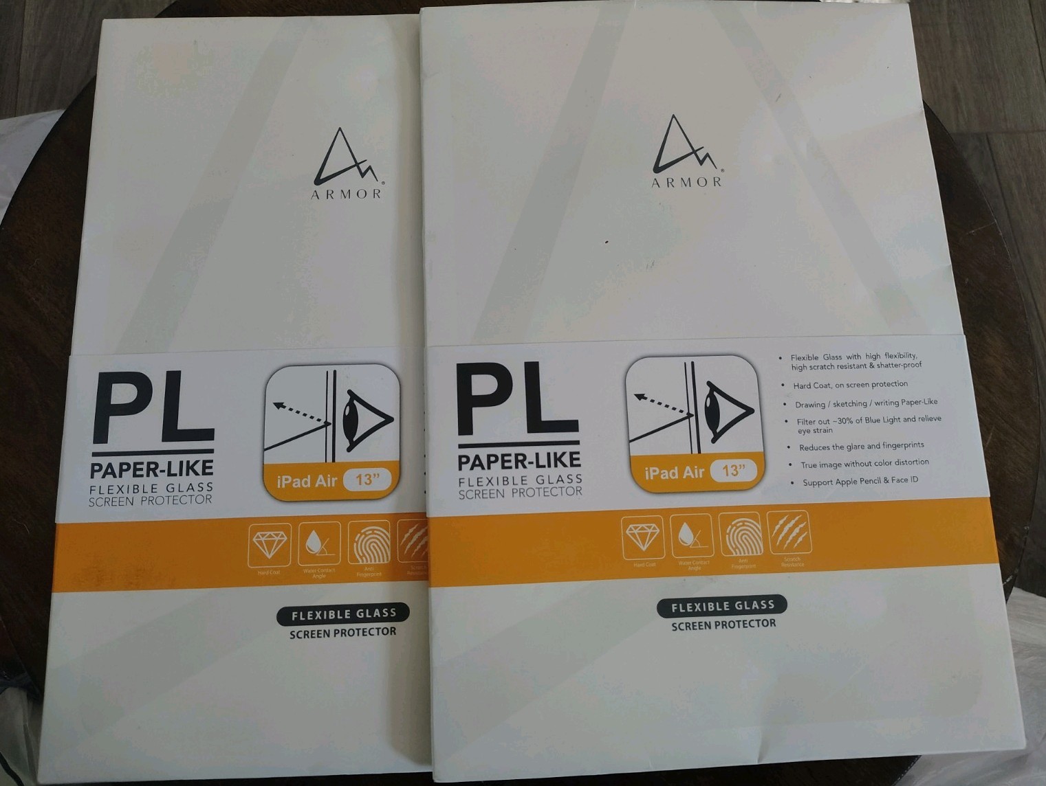 2 Pack Paper Like Screen Protector for Ipad Air 13 Inch, Lot of 2