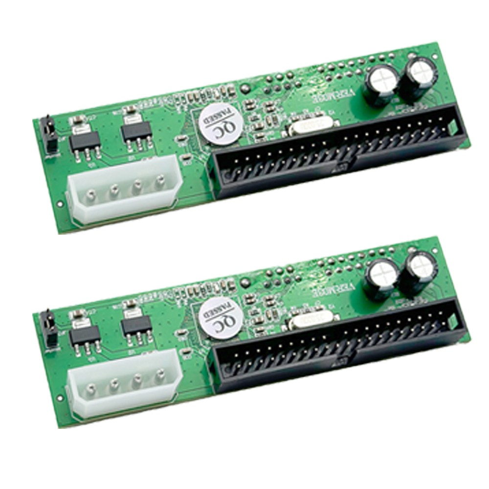 2x PATA for IDE To SATA Hard Drive Converter Adapter for PS2 3.5/2.5 HDD SSD DVD