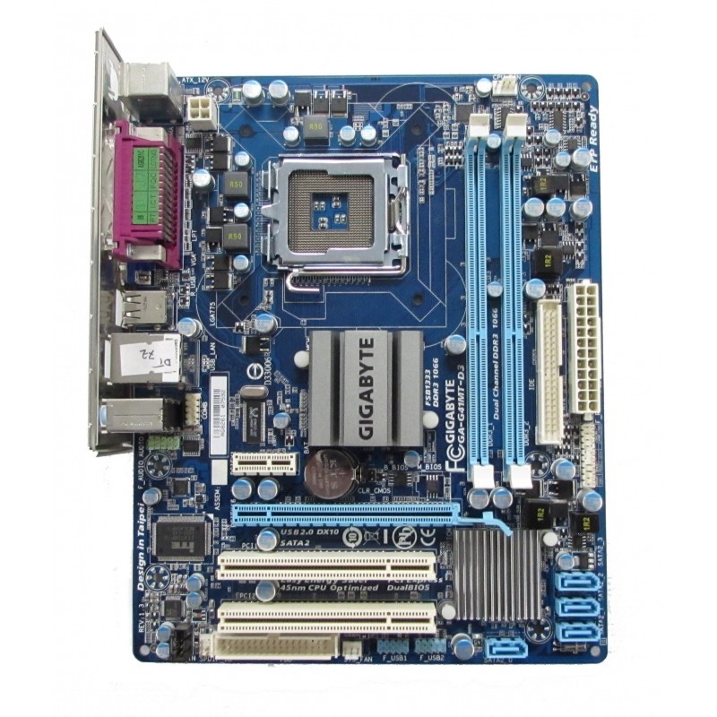 Gigabyte GA-G41MT-D3 LGA 775 For Intel Micro ATX Motherboard DDR3 8GB Mainboard