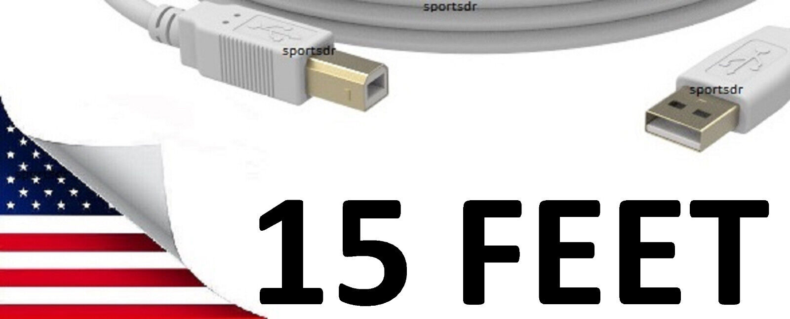 LONG USB Cable Wire Cord Plug for HP LASERJET PRO Laser Printer: MODEL #  INSIDE