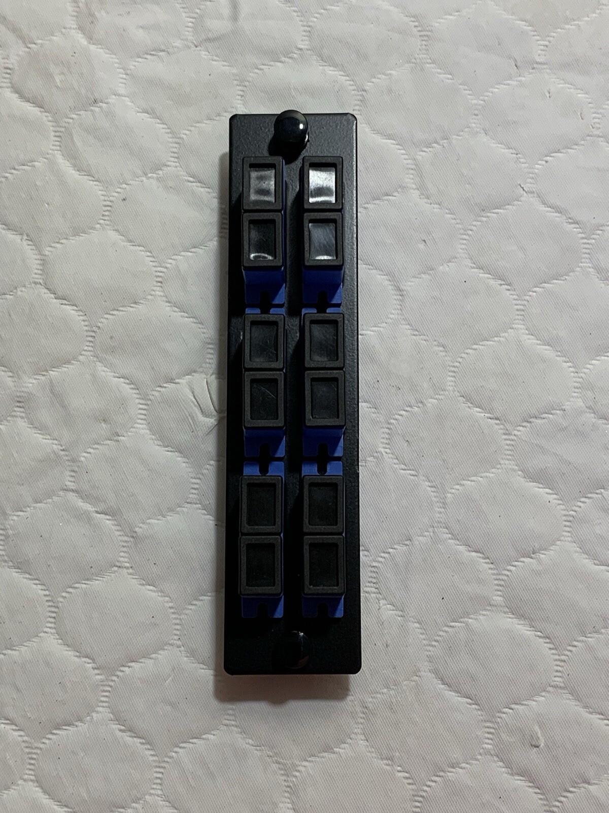 ICC Fiber Adapter Panel ICFOPC26BK - 6 DUPLEX 12 FIBER SC/SC - SM -NOS SEALED