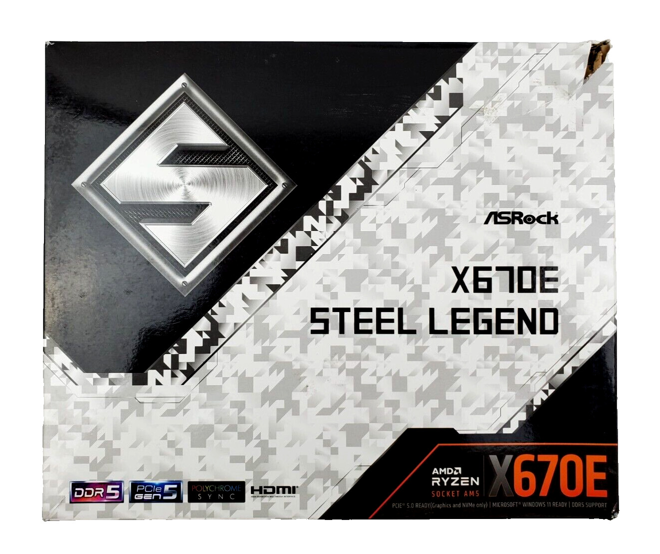 ASRock X670E Steel Legend, AMD AM5 ATX Motherboard (Please Read)